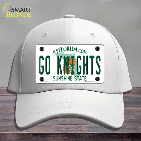 Go Knights Novelty License Plate Hat Cotton / White