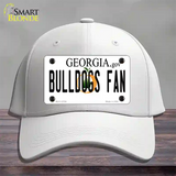 Bulldogs Fan Georgia Novelty License Plate Hat Cotton / White