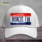 Broncos Fan Novelty License Plate Hat Cotton / White