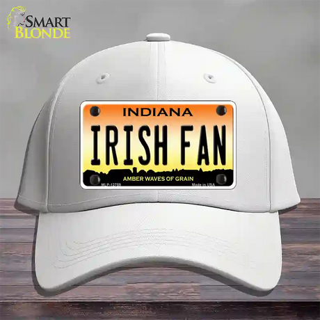 Irish Fan Novelty License Plate Hat Tag Cotton / White