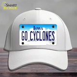 Go Cyclones Novelty License Plate Hat Tag Cotton / White