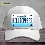 Hilltoppers Novelty License Plate Hat Tag Cotton / White