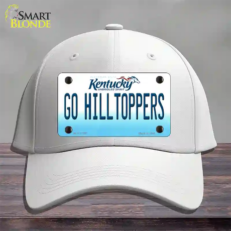 Go Hilltoppers Novelty License Plate Hat Tag Cotton / White