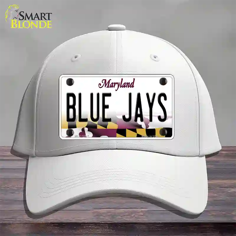 Blue Jays Novelty License Plate Hat Cotton / White