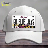 Go Blue Jays Novelty License Plate Hat Cotton / White