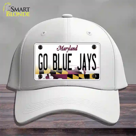 Go Blue Jays Novelty License Plate Hat Cotton / White