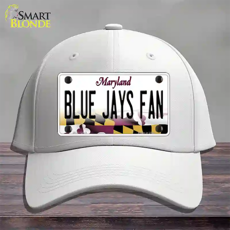 Blue Jays Fan Novelty License Plate Hat Cotton / White