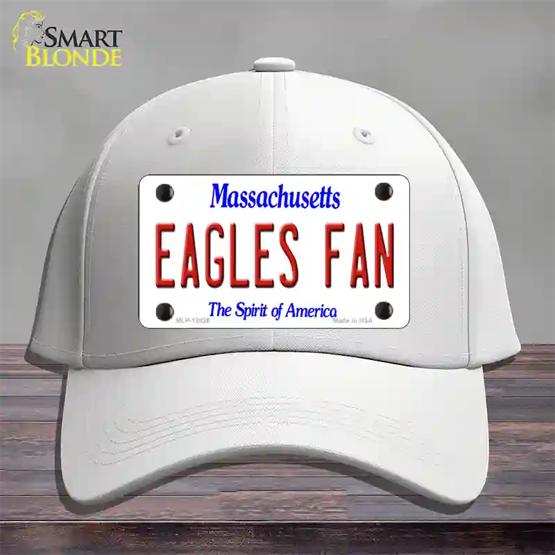 Eagles Fan Novelty License Plate Hat Cotton / White