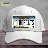 Go Bobcats Novelty License Plate Hat Cotton / White