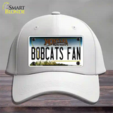 Bobcats Fan Novelty License Plate Hat Cotton / White