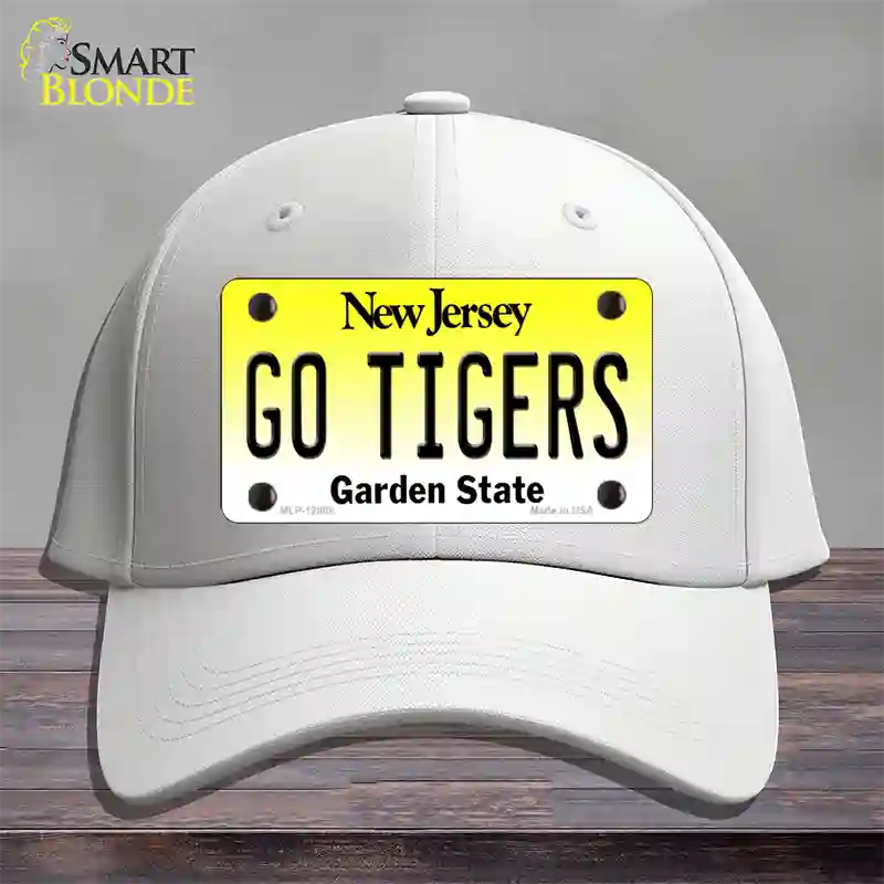 New Jersey Go Tigers Novelty License Plate Hat Cotton / White