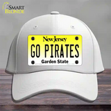 Go Pirates Novelty License Plate Hat Cotton / White