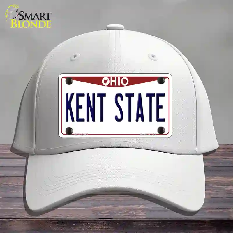 Kent State Novelty License Plate Hat Cotton / White