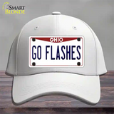 Go Flashes Novelty License Plate Hat Cotton / White