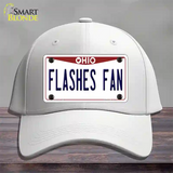 Flashes Fan Novelty License Plate Hat Cotton / White