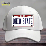 Ohio State Univ Novelty License Plate Hat Cotton / White