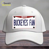 Buckeyes Fan Novelty License Plate Hat Cotton / White