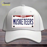 Musketeers Novelty License Plate Hat Cotton / White