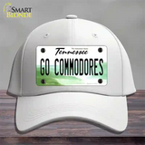 Go Commodores Novelty License Plate Hat Cotton / White