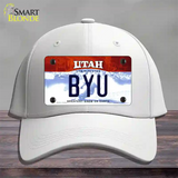 BYU Novelty License Plate Hat Cotton / White