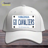 Go Cavaliers Novelty License Plate Hat Cotton / White