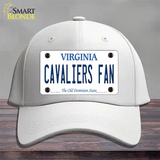 Cavaliers Fan Novelty License Plate Hat Cotton / White