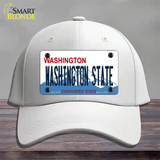 Washington State Univ Novelty License Plate Hat Cotton / White