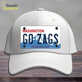 Go Zags Novelty License Plate Hat Cotton / White