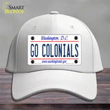 Go Colonials Novelty License Plate Hat Cotton / White