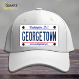 Georgetown Novelty License Plate Hat Cotton / White