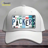 Packers Strip Art Novelty License Plate Hat Tag Cotton / White