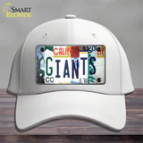 Giants Baseball Strip Art Novelty License Plate Hat Tag Cotton / White