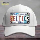 Celtics Strip Art Novelty License Plate Hat Tag Cotton / White