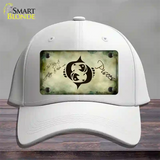 Pisces Zodiac Novelty License Plate Hat Cotton / White