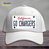 Go Chargers Novelty License Plate Hat Tag Cotton / White