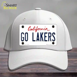 Go Lakers Novelty License Plate Hat Tag Cotton / White