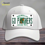 Go Panthers Novelty License Plate Hat Tag Cotton / White