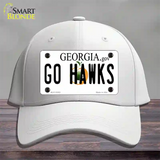 Go Hawks Novelty License Plate Hat Tag Cotton / White