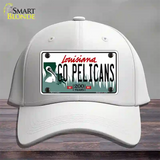 Go Pelicans Novelty License Plate Hat Tag Cotton / White