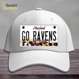 Go Ravens Novelty License Plate Hat Tag Cotton / White