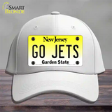 Go Jets Novelty License Plate Hat Tag Cotton / White