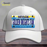 Golden Knights Fan Novelty License Plate Hat Tag Cotton / White