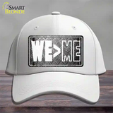 We Greater Than Me Novelty License Plate Hat Tag Cotton / White