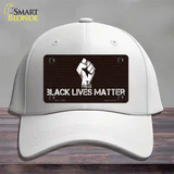 Black Lives Matter Brick Novelty License Plate Hat Tag Cotton / White