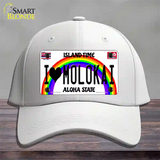 I Heart Molokai Novelty License Plate Hat Tag Cotton / White