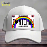 I Heart Niihau Novelty License Plate Hat Tag Cotton / White