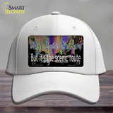 Drugs Lead Nowhere Novelty License Plate Hat Tag Cotton / White