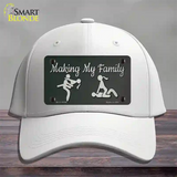 Makin My Family Novelty License Plate Hat Tag Cotton / White