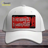 Its Not Leaking Oil Novelty License Plate Hat Tag Cotton / White