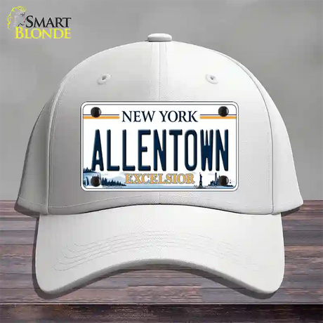 Allentown Excelsior New York Novelty License Plate Hat Tag Cotton / White